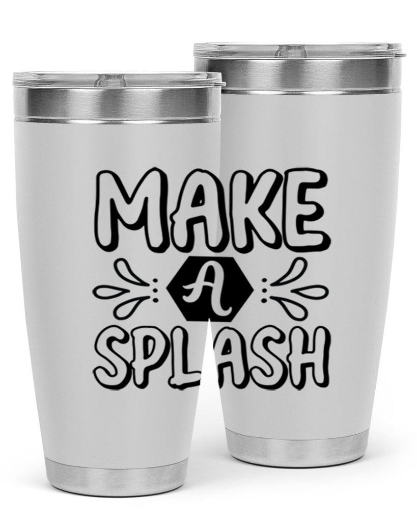Make a splash 310#- mermaid- Tumbler