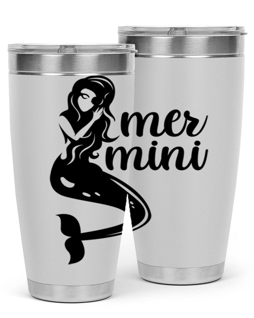 Mer mini 352#- mermaid- Tumbler
