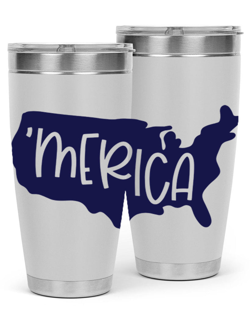Merica Style 137#- Fourt Of July- Tumbler