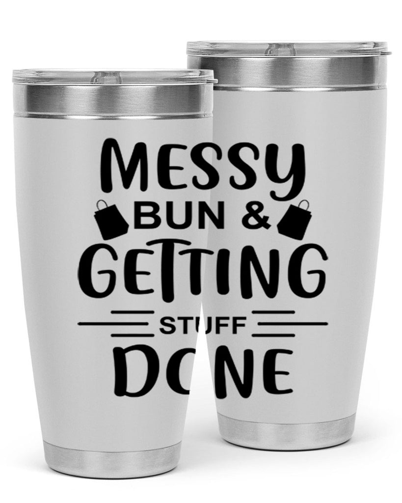 Messy Bun Getting Stuff Done 120#- fashion- Cotton Tank