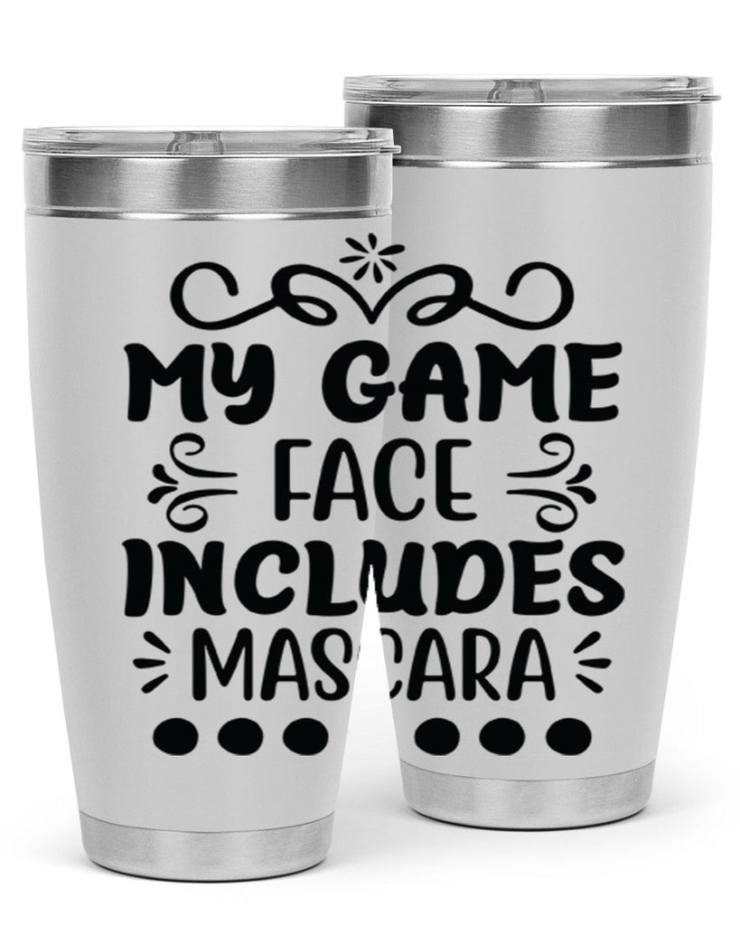 My Game Face Includes Mascara 128#- fashion- Cotton Tank