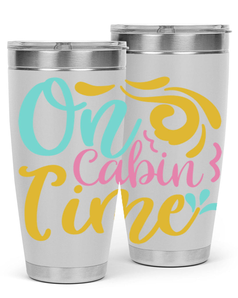 ON CABIN TIME Style 59#- summer- Tumbler