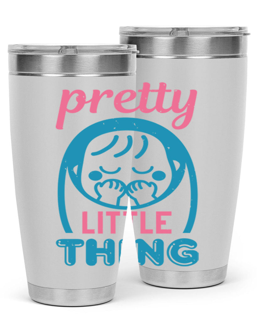 Pretty little Thing Style 19#- baby shower- tumbler