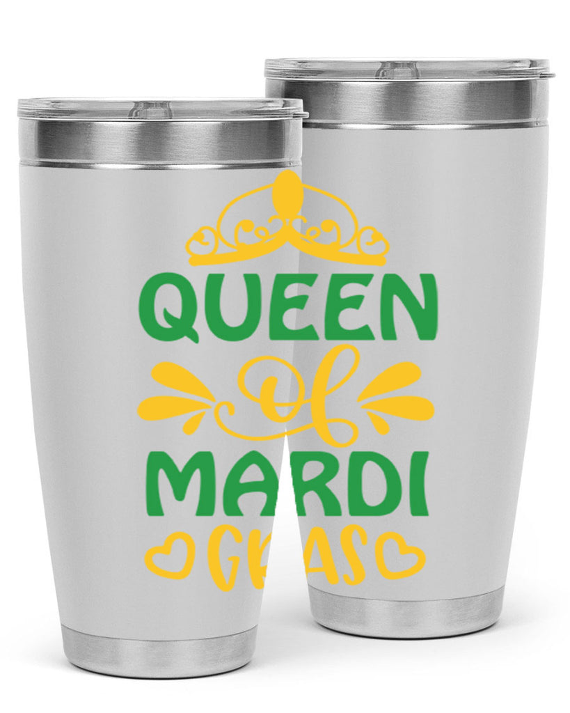 Queen Of Mardi Gras 134#- fashion- Cotton Tank