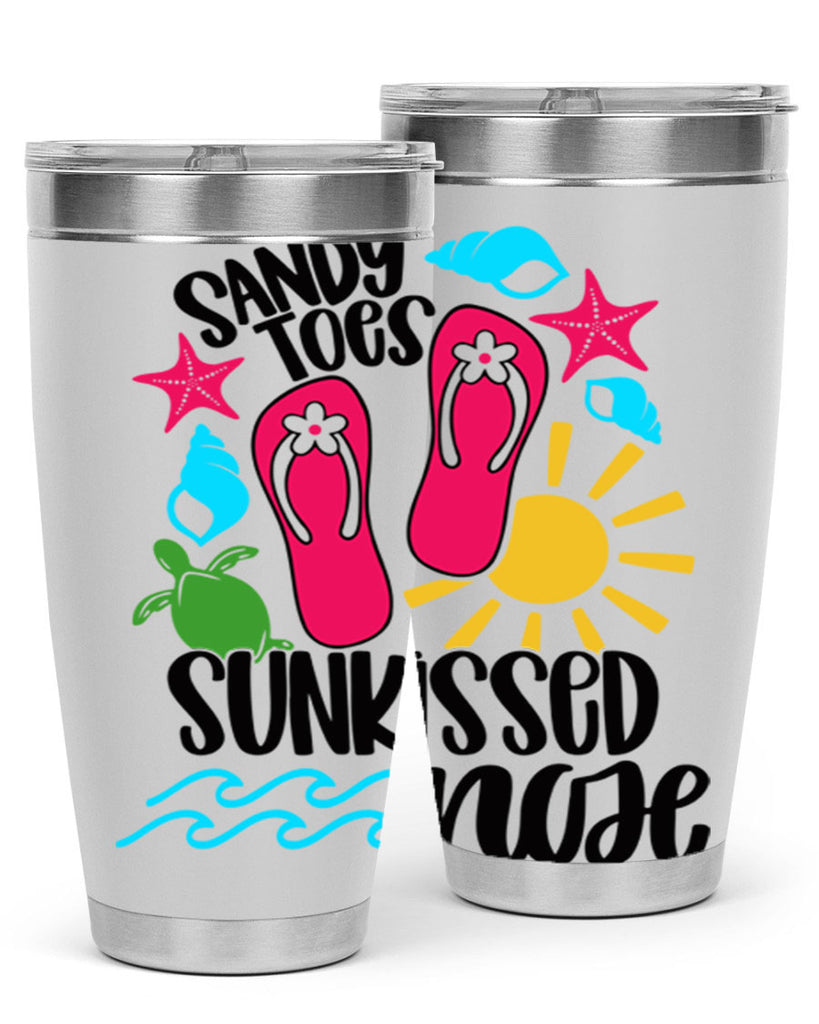 Sandy Toes Sunkissed Nose Style 27#- summer- Tumbler