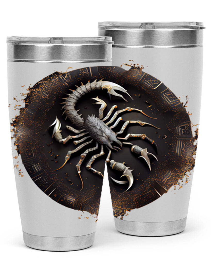 Scorpius 467#- zodiac- Tumbler