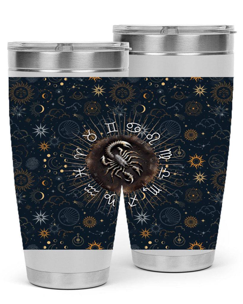 Scorpius Straight 466#- zodiac- Tumbler