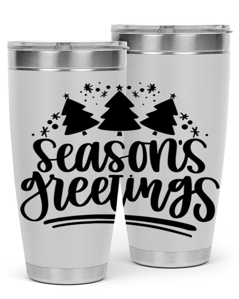 Seasons Greetings345#- winter- Tumbler