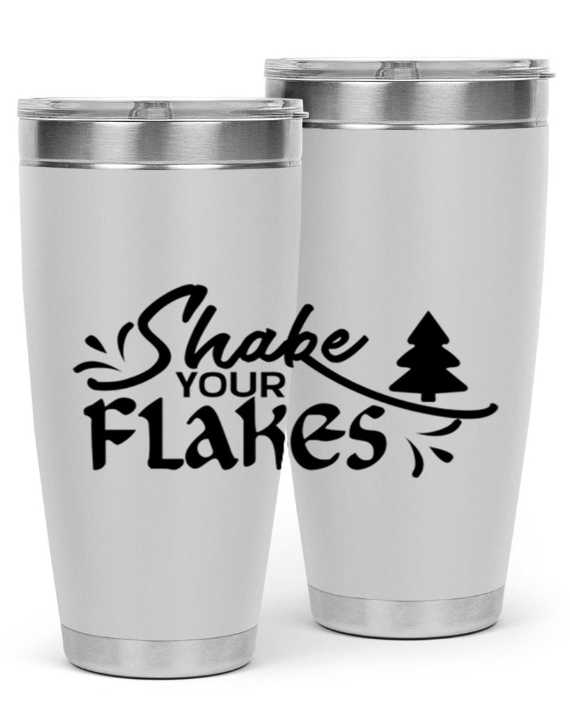 Shake Your Flakes 354#- winter- Tumbler