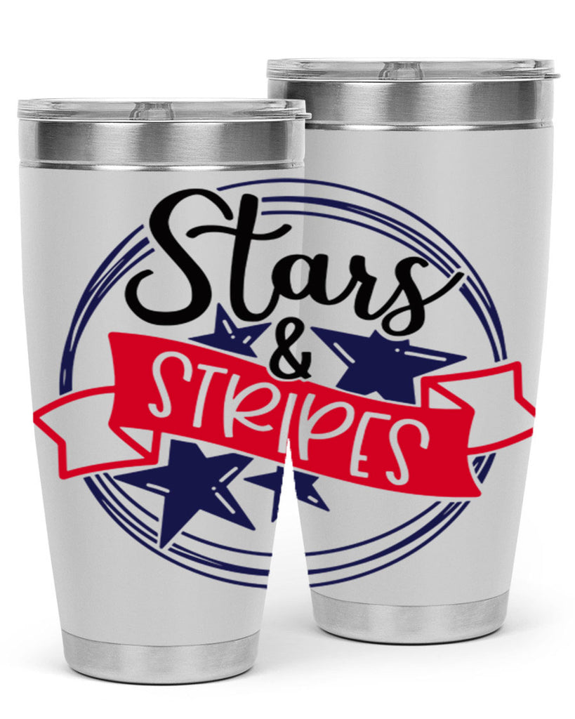 Stars StripeS Style 174#- Fourt Of July- Tumbler