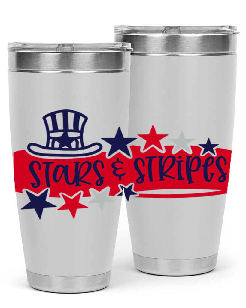 Stars Stripes Style 175#- Fourt Of July- Tumbler