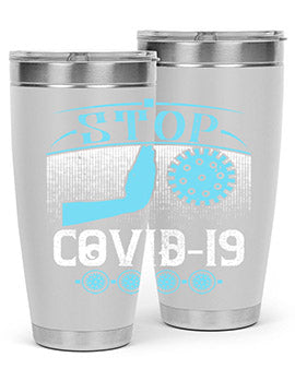 Stop covid Style 22#- corona virus- Tumbler