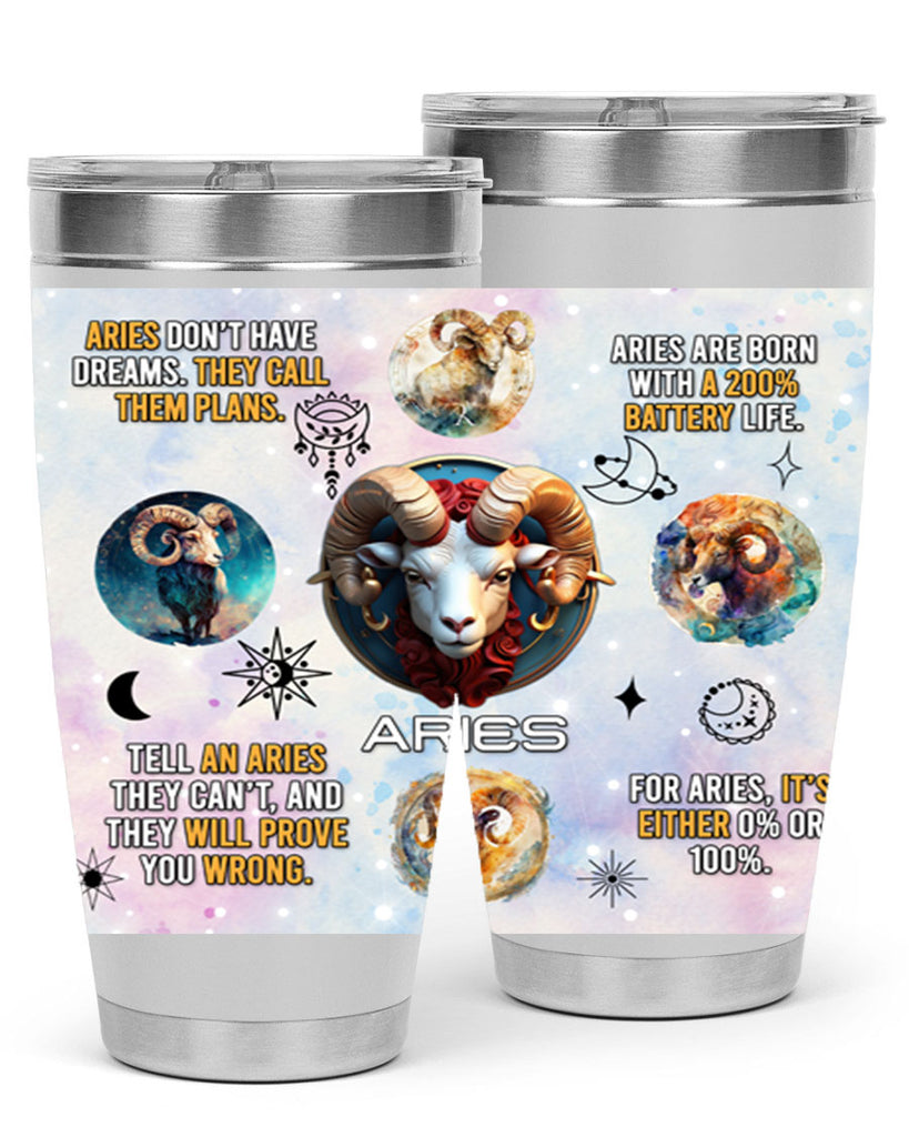 StraightAries 469#- zodiac- Tumbler