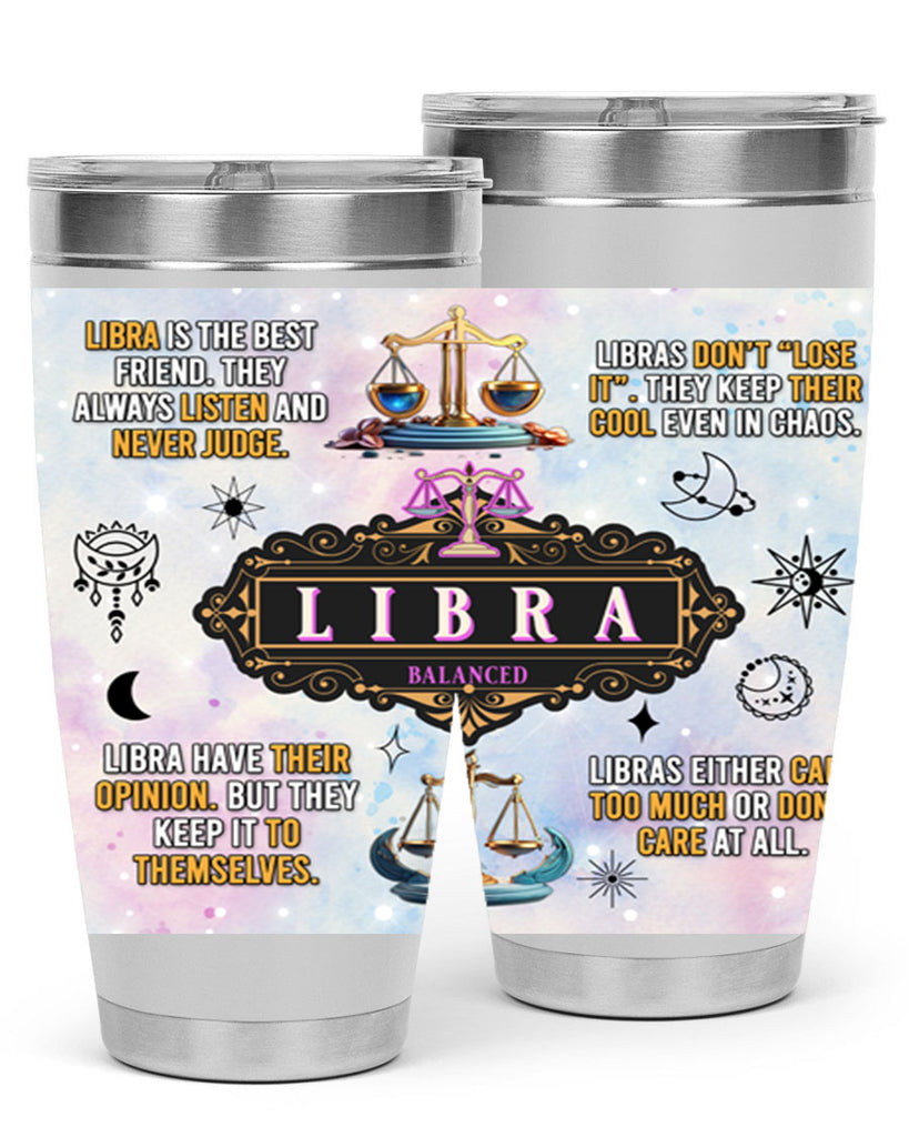StraightLibra 474#- zodiac- Tumbler