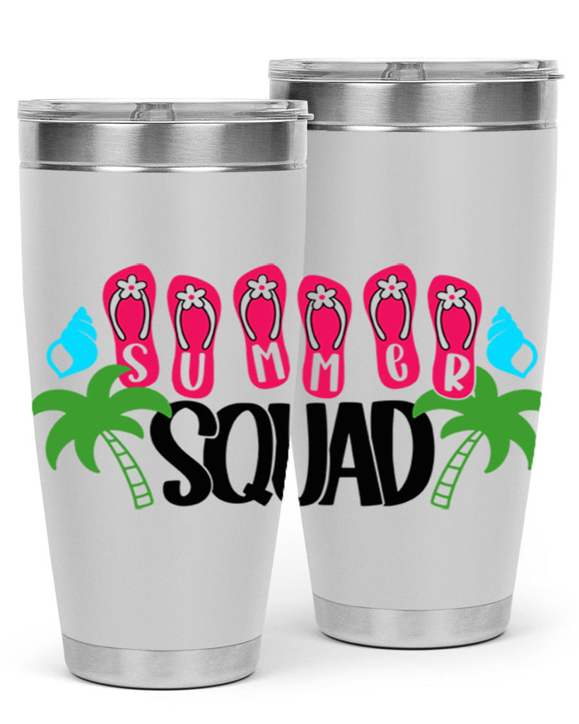 Summer Squad Style 22#- summer- Tumbler