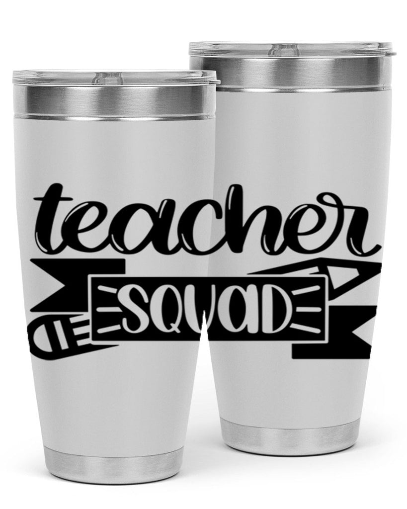 Teacher Squad Style 48#- teacher- tumbler