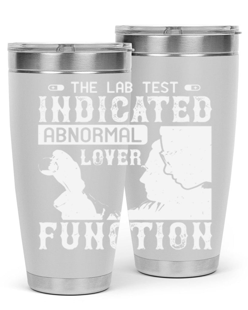 The lab test indicated abnormal lover function Style 22#- medical- tumbler