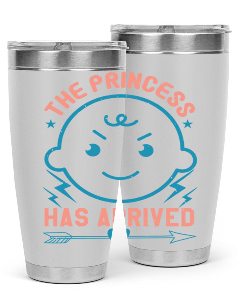 The princess has arrived Style 10#- baby shower- tumbler
