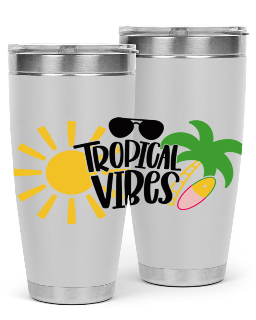 Tropical Vibes Style 9#- summer- Tumbler