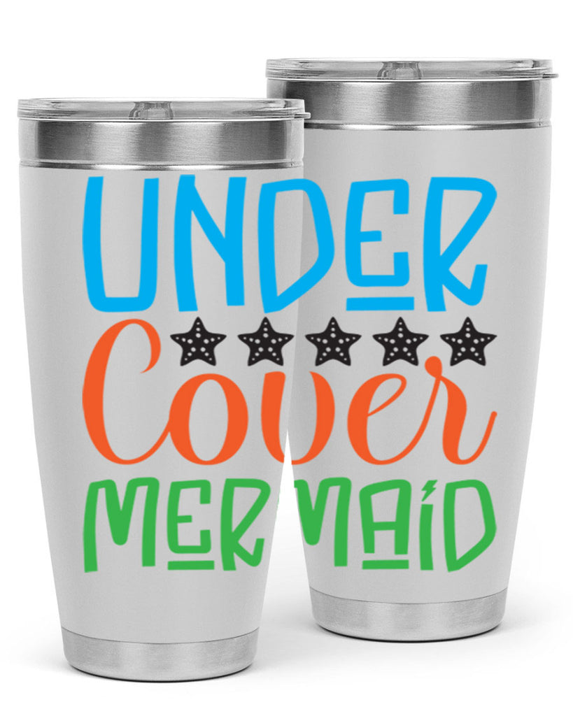 Under Cover Mermaid 648#- mermaid- Tumbler