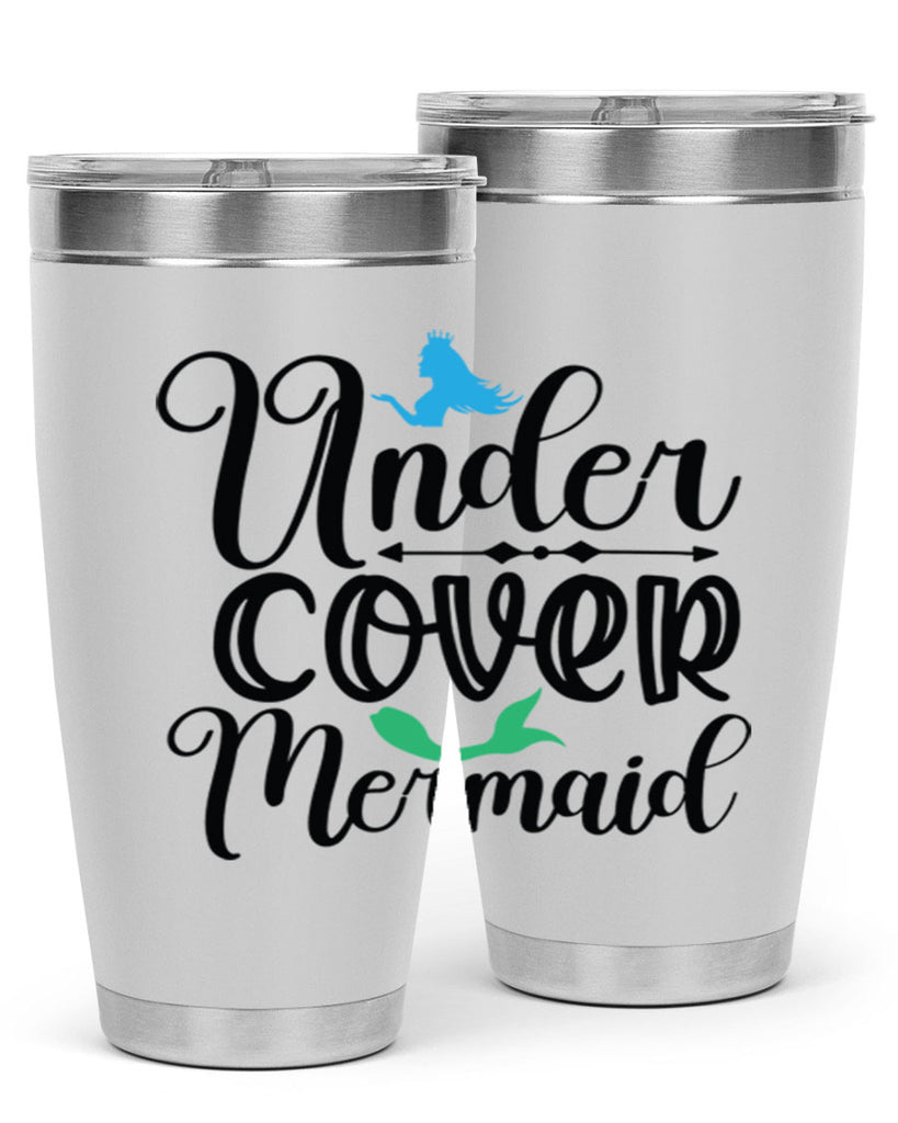 Under Cover Mermaid 651#- mermaid- Tumbler