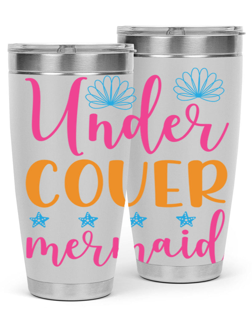 Under Cover Mermaid Design 653#- mermaid- Tumbler