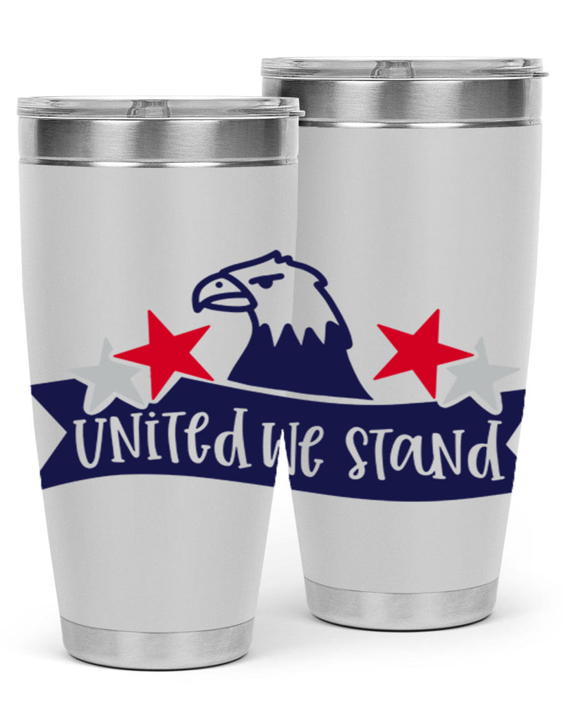 United We Stand Style 178#- Fourt Of July- Tumbler