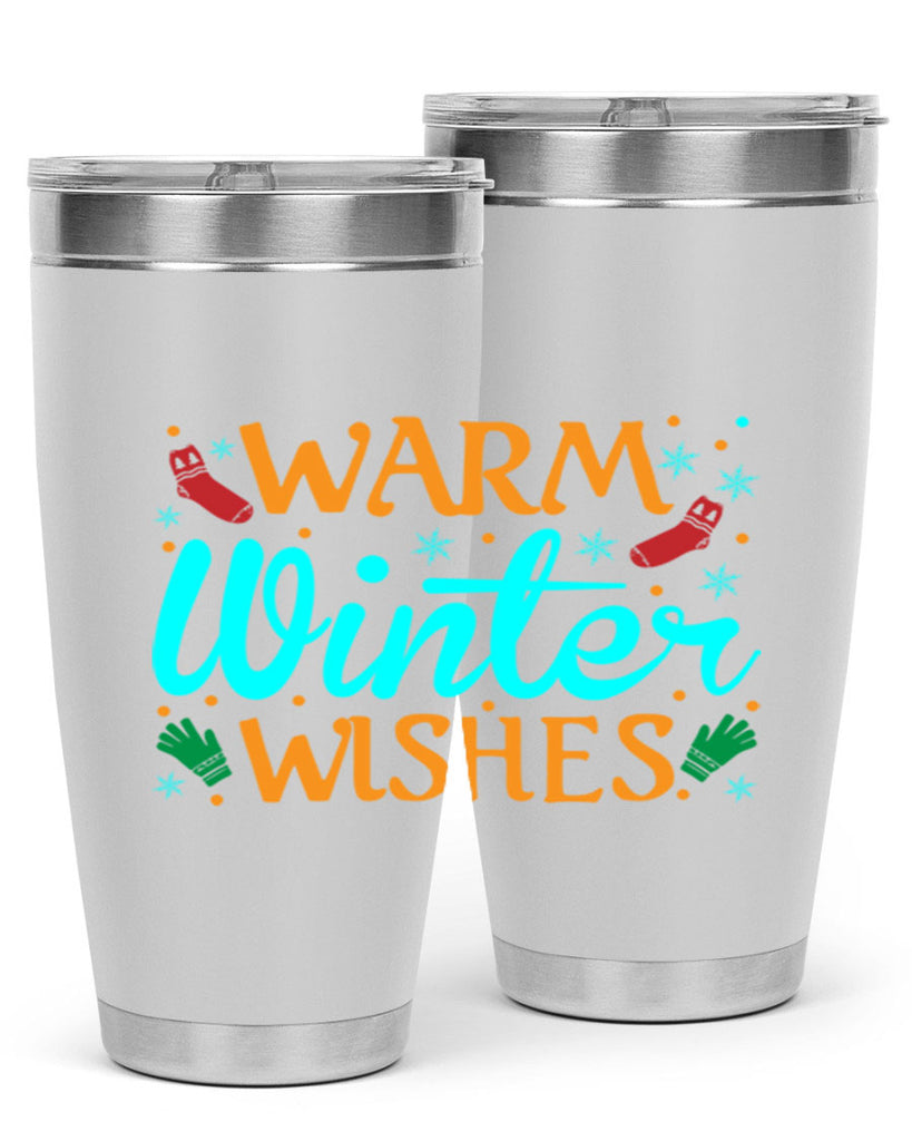 Warm Winter Wishes 465#- winter- Tumbler