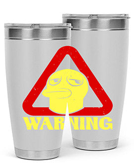 Warning Style 12#- duck- Tumbler