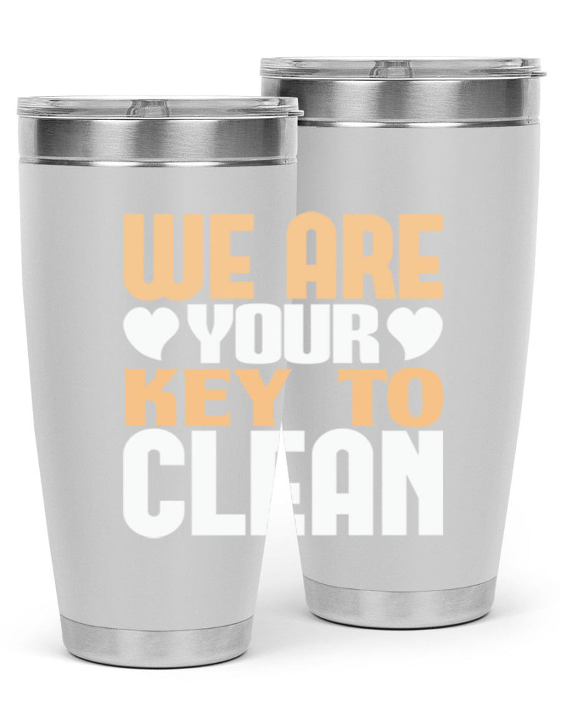 We are your key to clean Style 12#- cleaner- tumbler