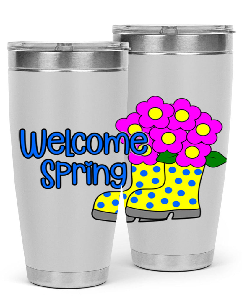 Welcome Spring rainboots page577#- spring- Tumbler