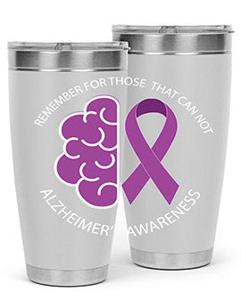 alzheimers awareness style 40#- alzheimers- Tumbler
