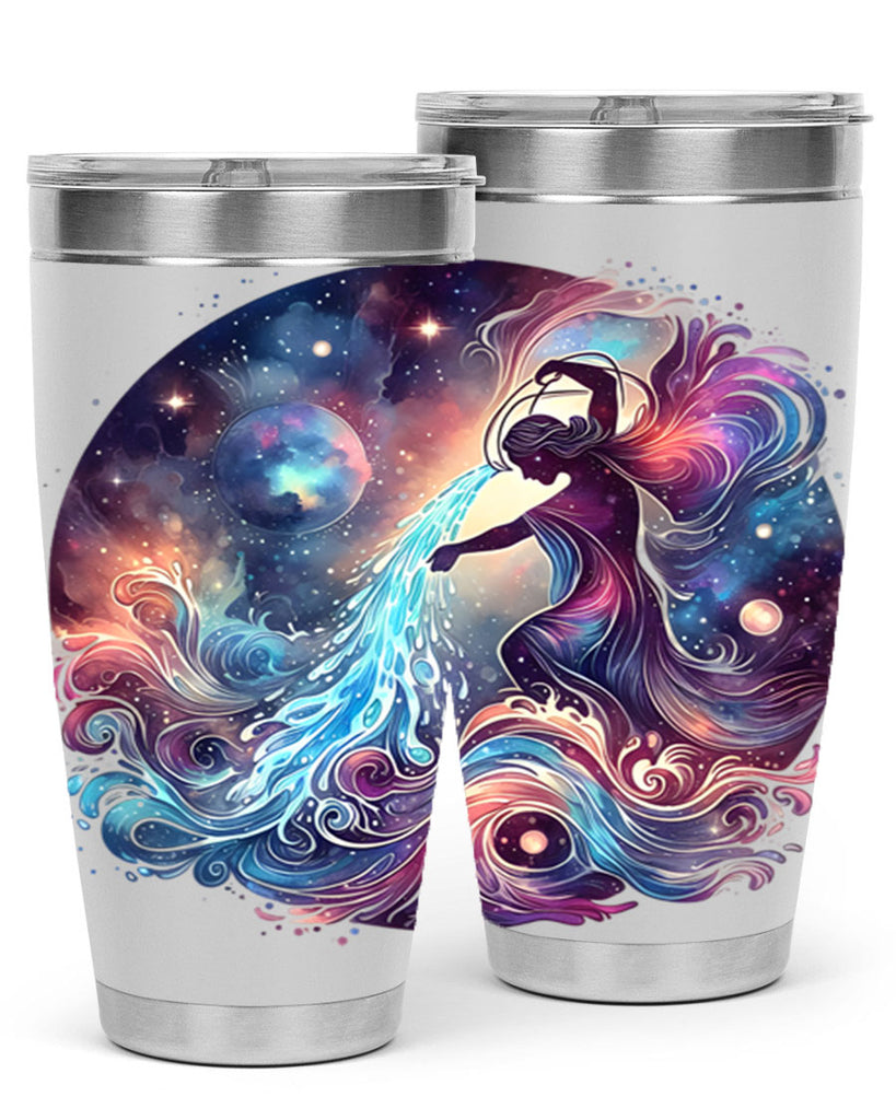 aquarius 79#- zodiac- Tumbler