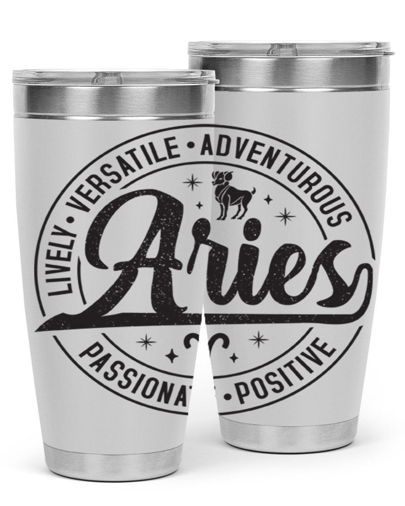 aries 102#- zodiac- Tumbler