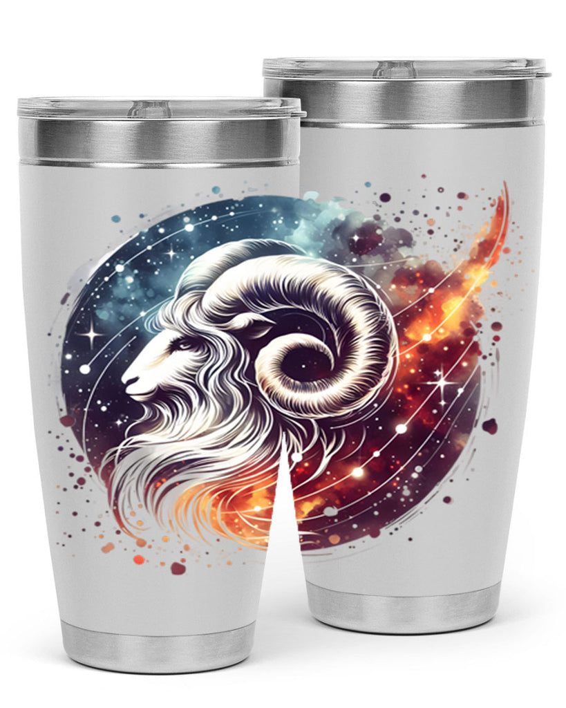 aries 124#- zodiac- Tumbler