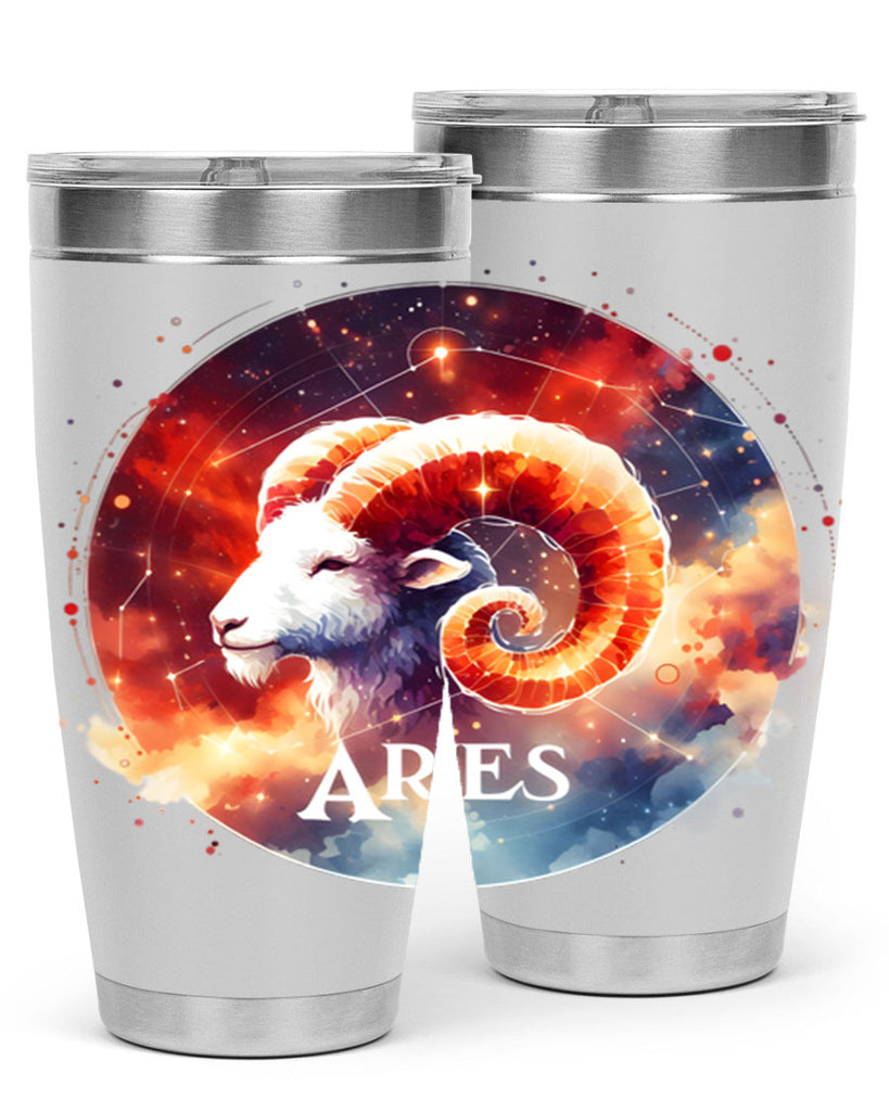 aries 128#- zodiac- Tumbler