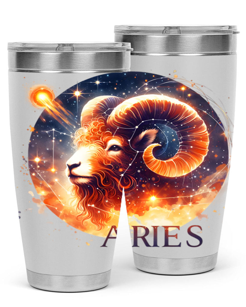 aries 130#- zodiac- Tumbler