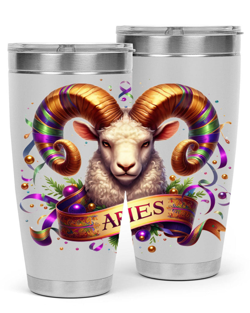 aries 136#- zodiac- Tumbler