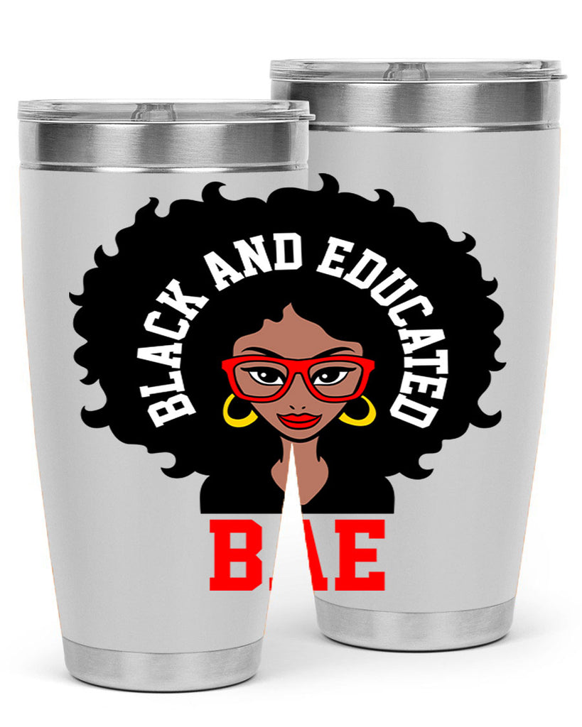 bae black and educated 267#- black words phrases- Cotton Tank