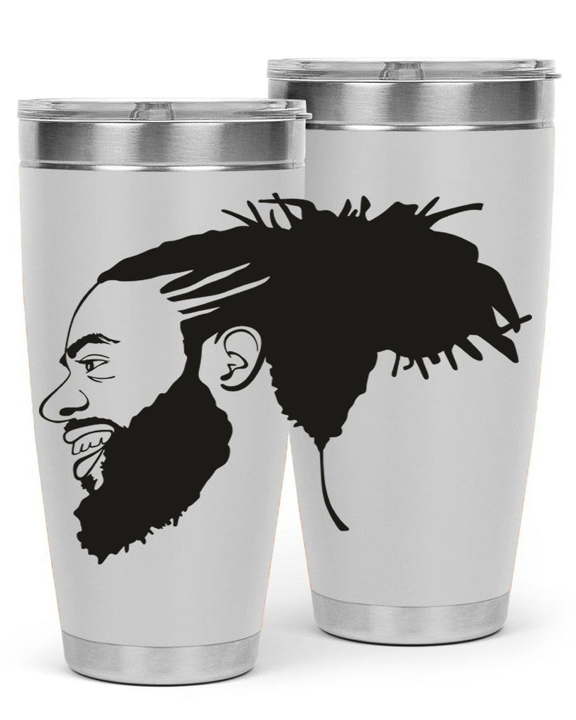 beardman 45#- black men - boys- tumbler