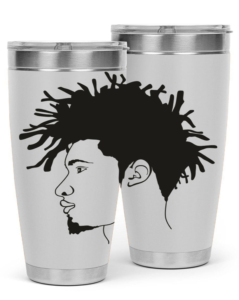 beardman 51#- black men - boys- tumbler