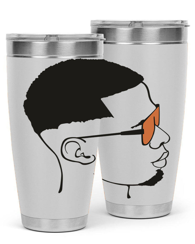 beardman 57#- black men - boys- tumbler