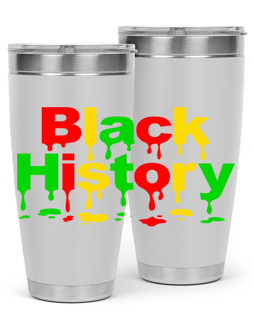 black history drip 241#- black words phrases- Cotton Tank