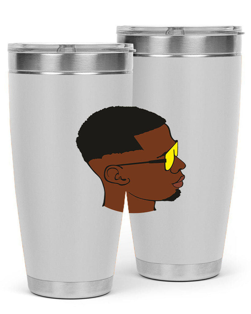 black man 27#- black men - boys- tumbler