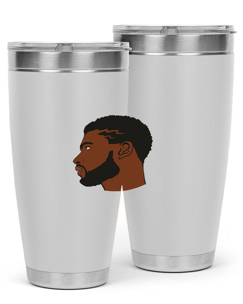 black man 40#- black men - boys- tumbler