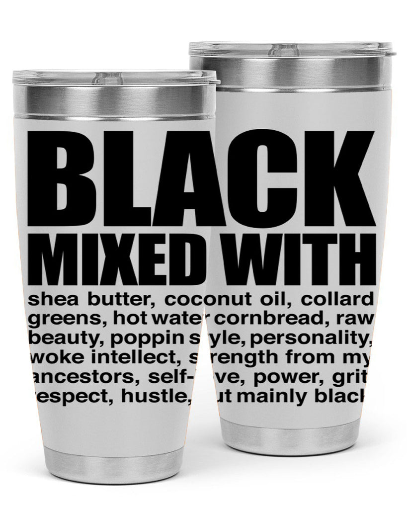 black mixed with 227#- black words phrases- Cotton Tank