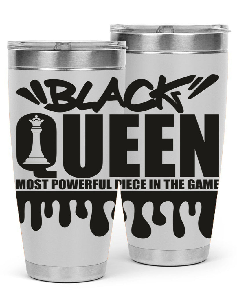 black queen 213#- black words phrases- Cotton Tank
