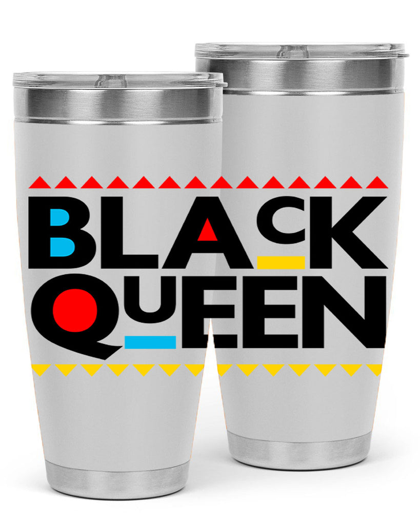 black queen 222#- black words phrases- Cotton Tank