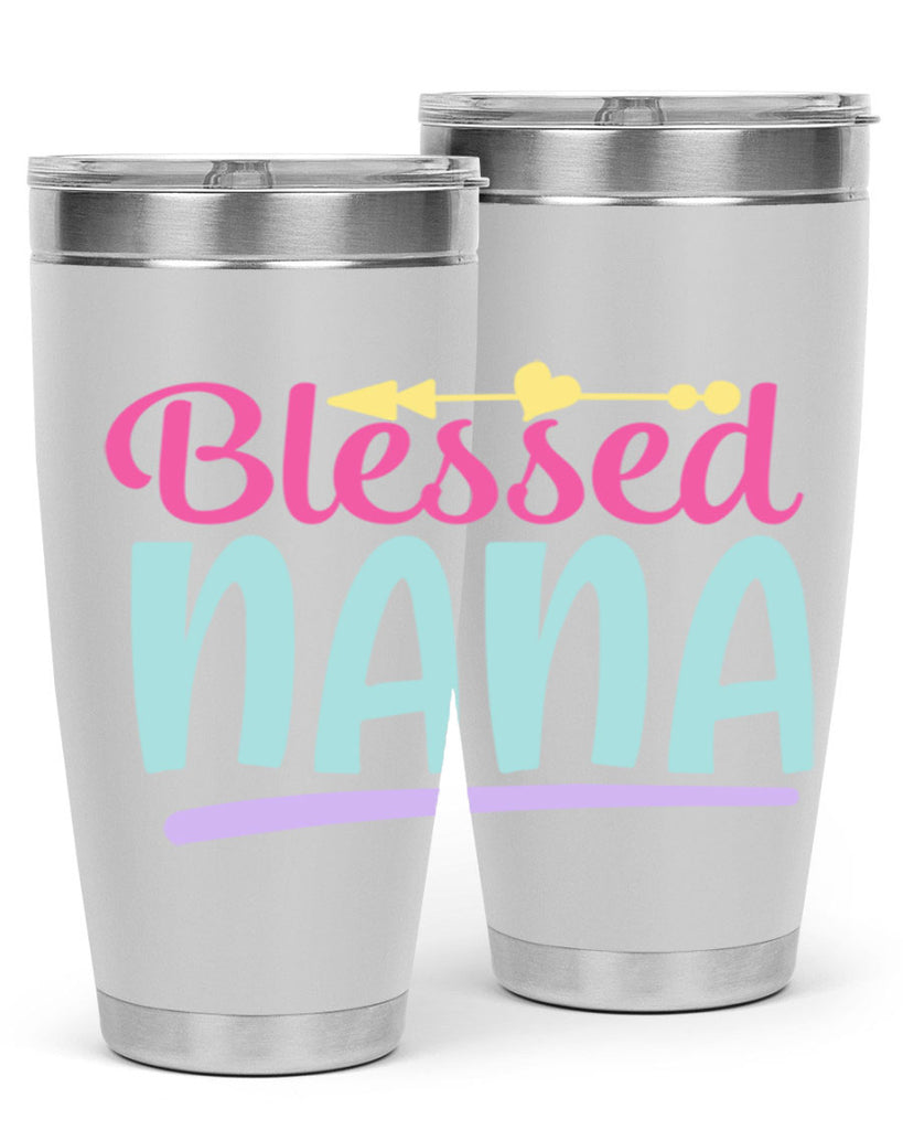 blessed nana 60#- grandma - nana- Tumbler