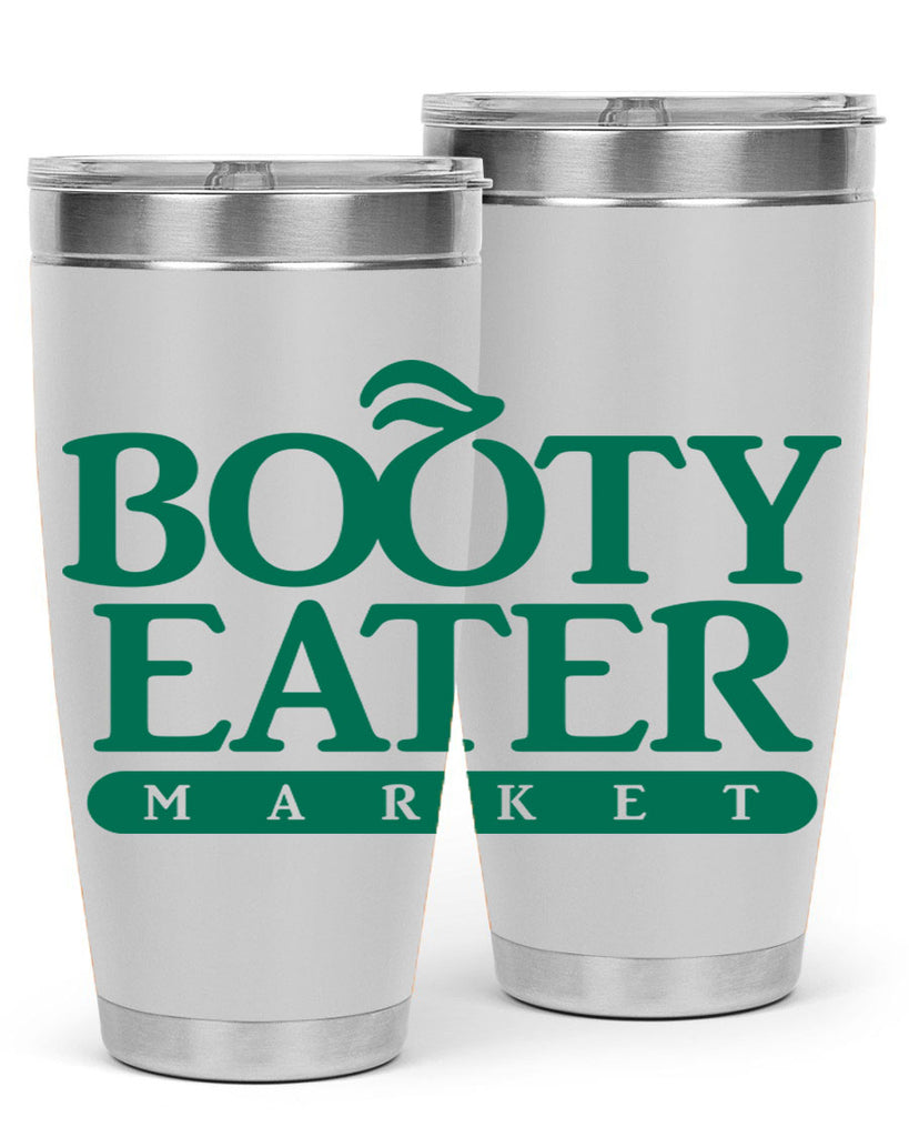 bootyeater 192#- black words phrases- Cotton Tank